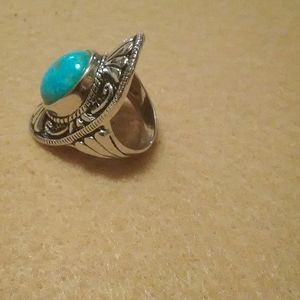 NWOT. Beautiful Sleeping Beauty Turquoise Ring